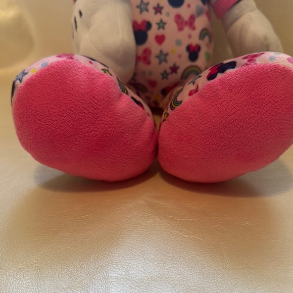 Disney Minnie Mouse Stuffed Animal Pink and Black Plush - Picture 2 of 8